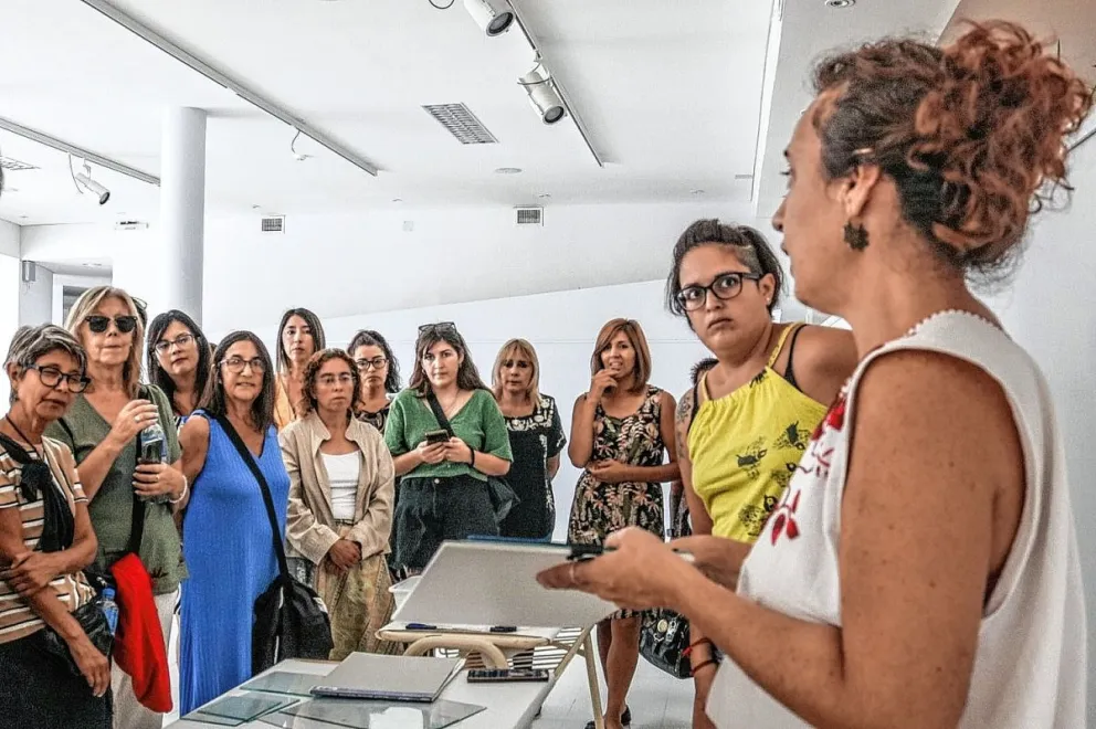 8M: El Gobierno del Chubut inauguró la muestra “Nosotras estábamos ahí, mujeres en acción colectiva”