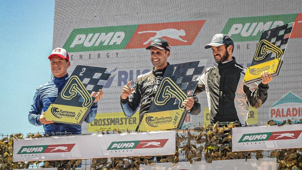 Renzo Blotta está segundo en el campeonato de la Clase 2
