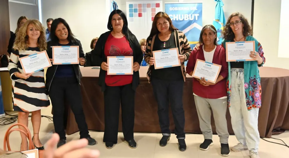 8M: El Gobierno del Chubut reconoció a mujeres destacadas
