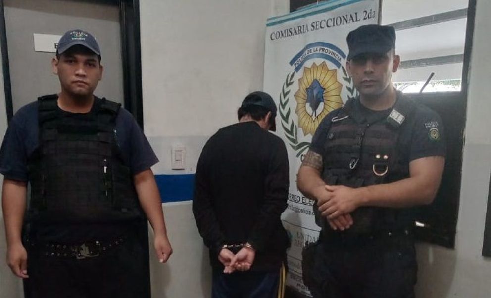 Robó carne y gin en un supermercado y terminó detenido