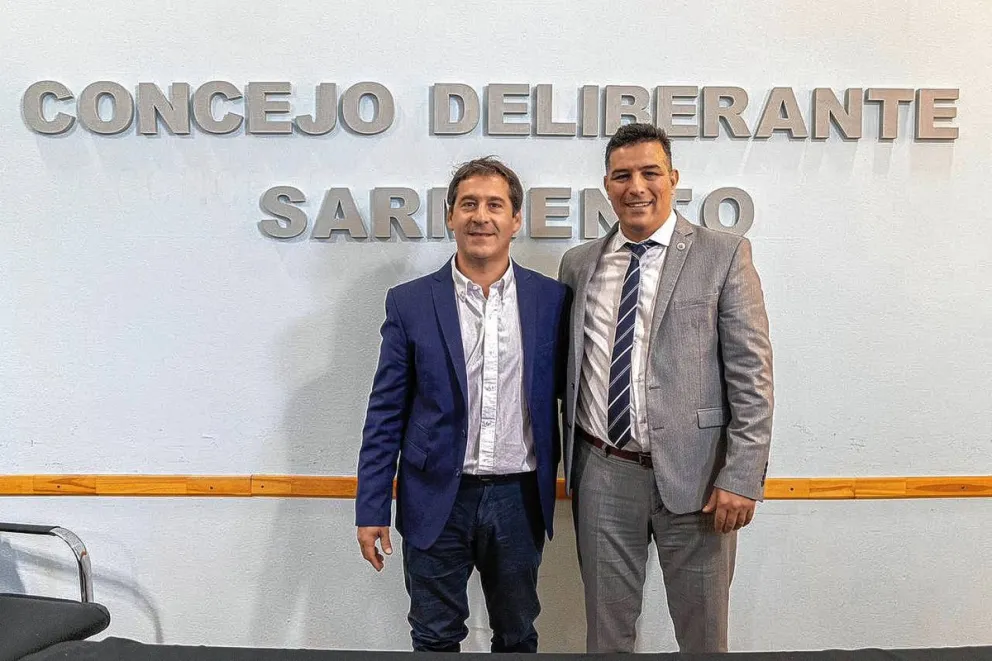 Luque acompañó a Balochi en la Apertura de Sesiones en Sarmiento