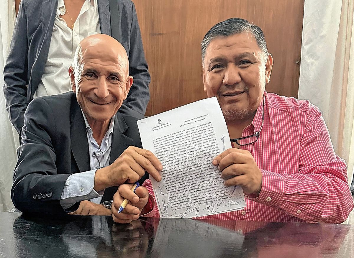 Llugdar puso en valor el acuerdo paritario 2022 para el sector hidrocarburífero