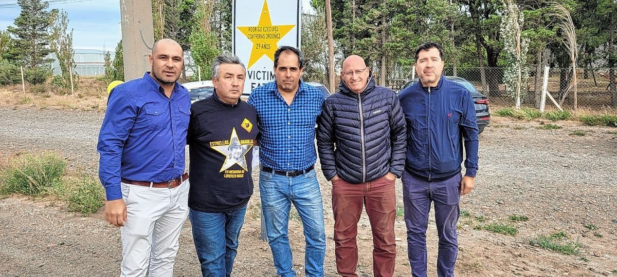 Campaña Estrellas Amarillas: colocaron un nuevo cartel en la ruta N° 3