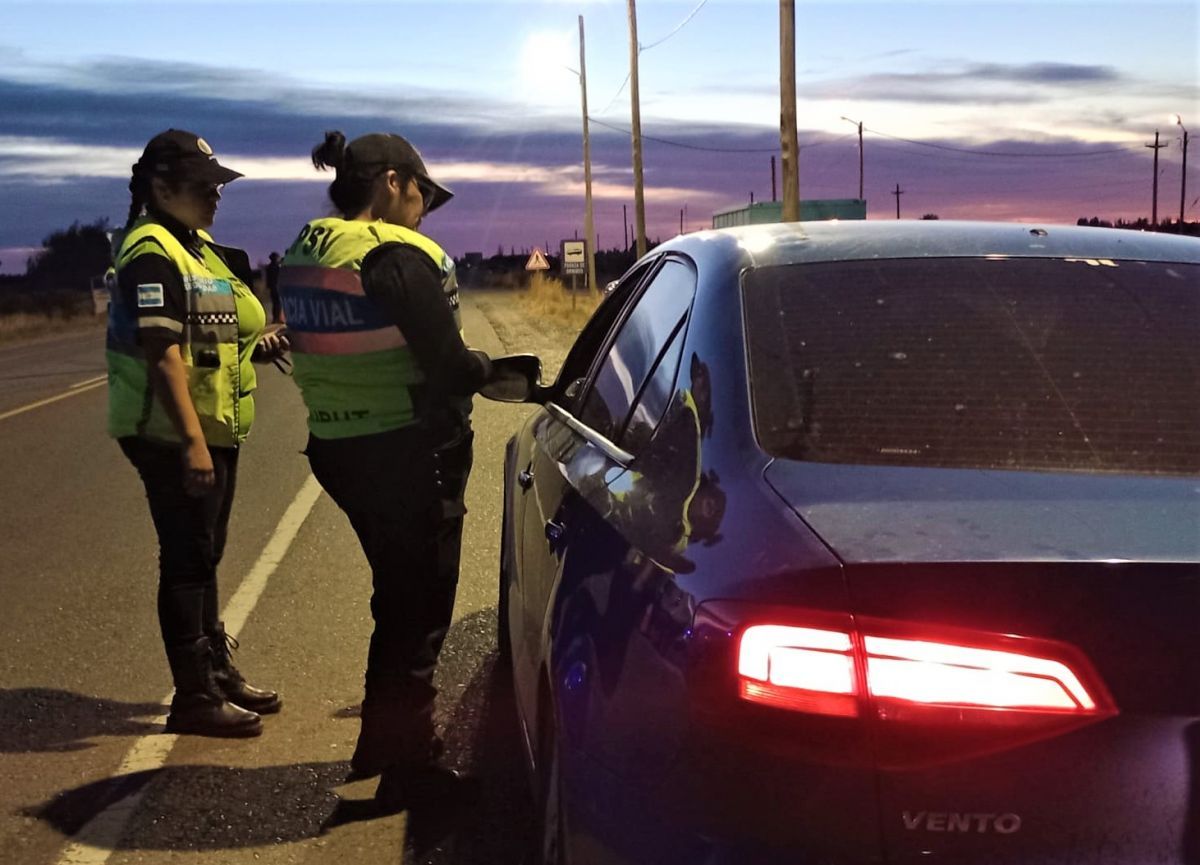 Seguridad Vial: 55 conductores alcoholizados fueron retirados de la vía pública durante el fin de semana en Chubut
