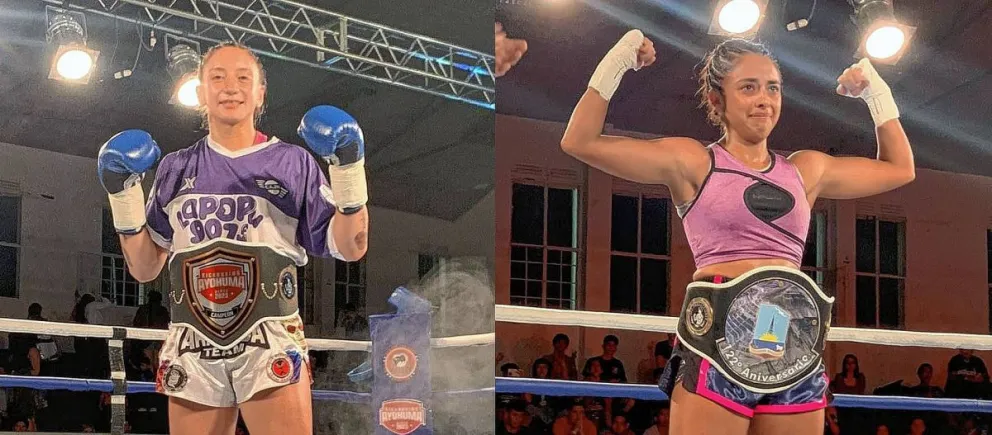 Kickboxing: Balboa y Güichapani ganaron en Ayohuma 2023