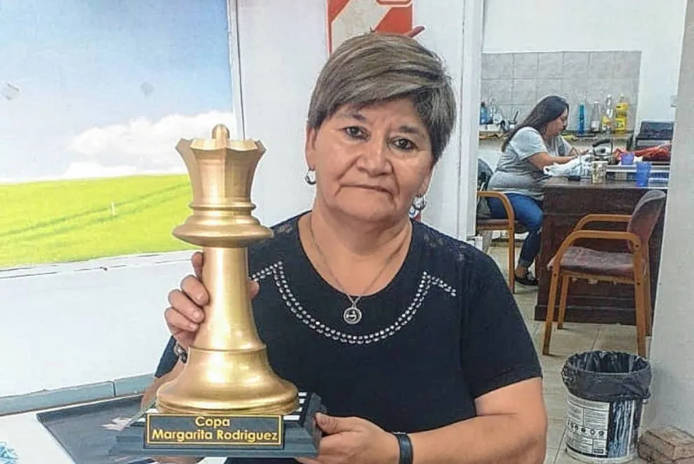 El ajedrez homenajeó a Margarita Rodríguez