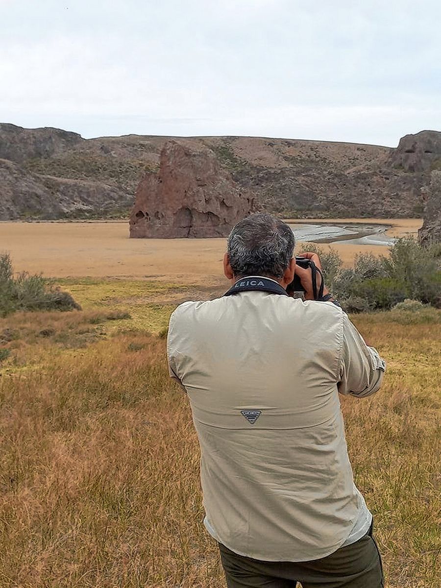 Fotógrafo de National Geographic visitó Puerto Deseado