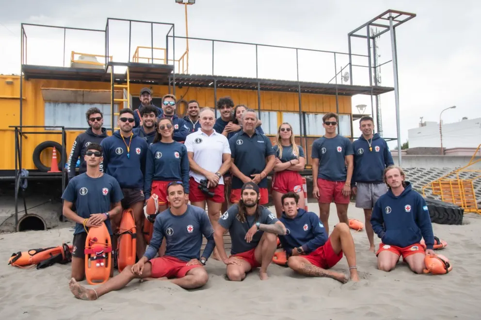 Guardavidas: positivo balance de la temporada de verano en Rada Tilly