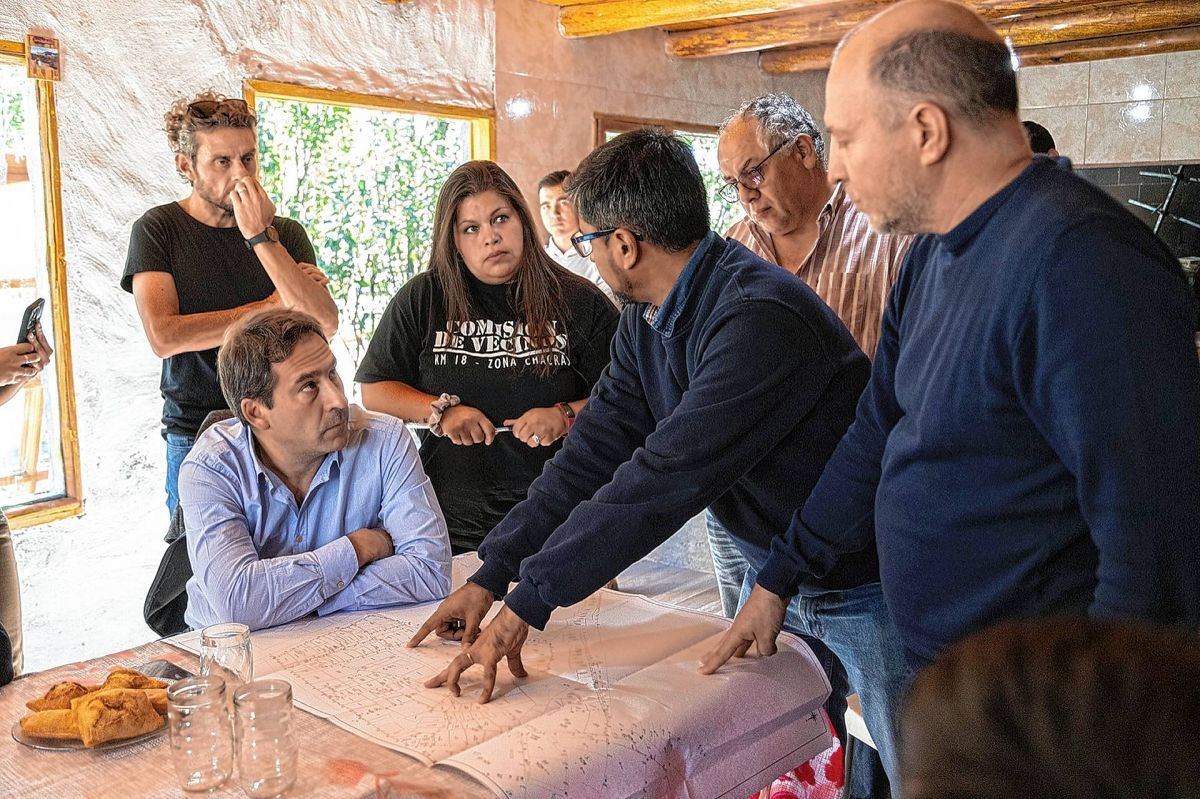 Luque se reunió con vecinos de Km.18 para avanzar en crecimiento de la zona