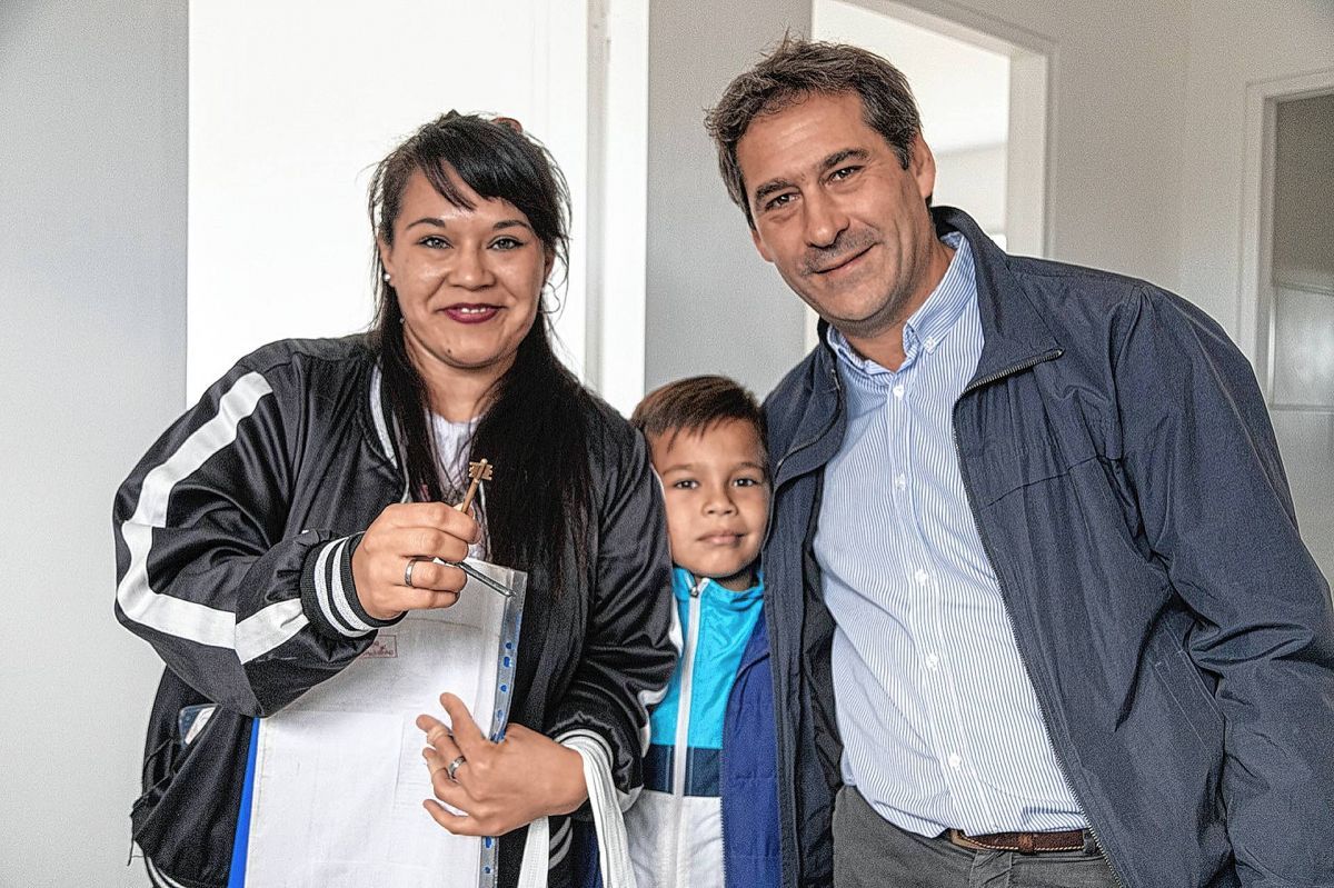 El Municipio entregó nuevas viviendas sociales en Comodoro