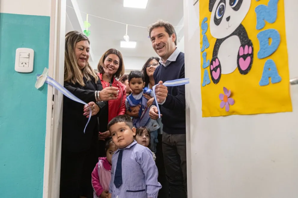 El CPB Los Grillitos abrió su sala de 2 años y comenzaron las actividades del jardín maternal