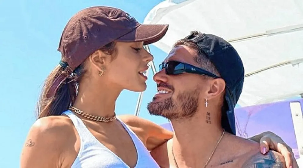 El mensaje de amor de Rodrigo de Paul a Tini en su cumpleaños