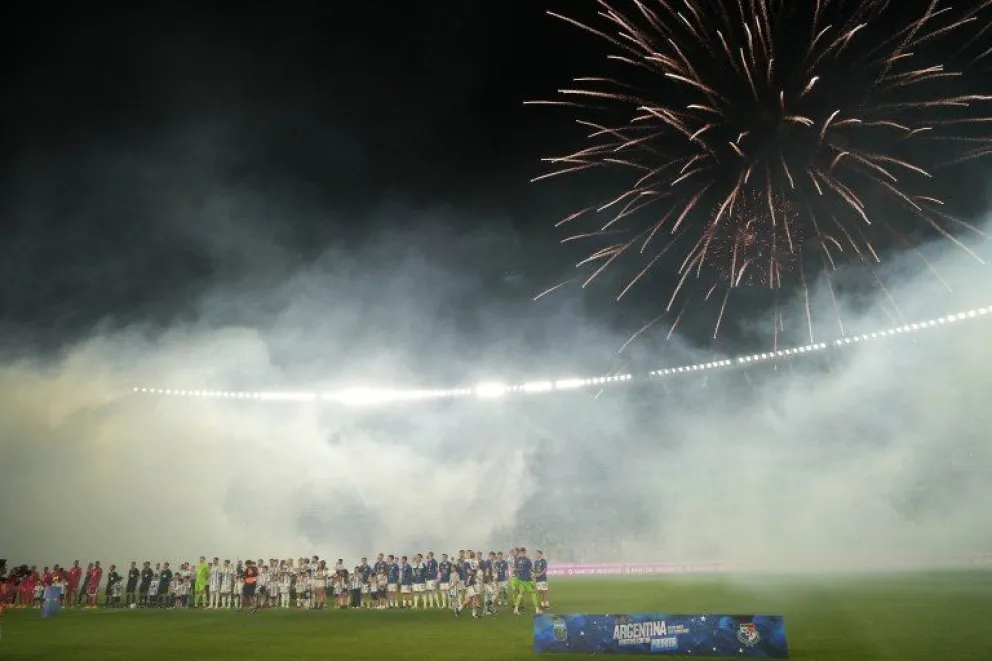 El Monumental fue testigo de un imponente e histórico recibimiento para la Selección argentina
