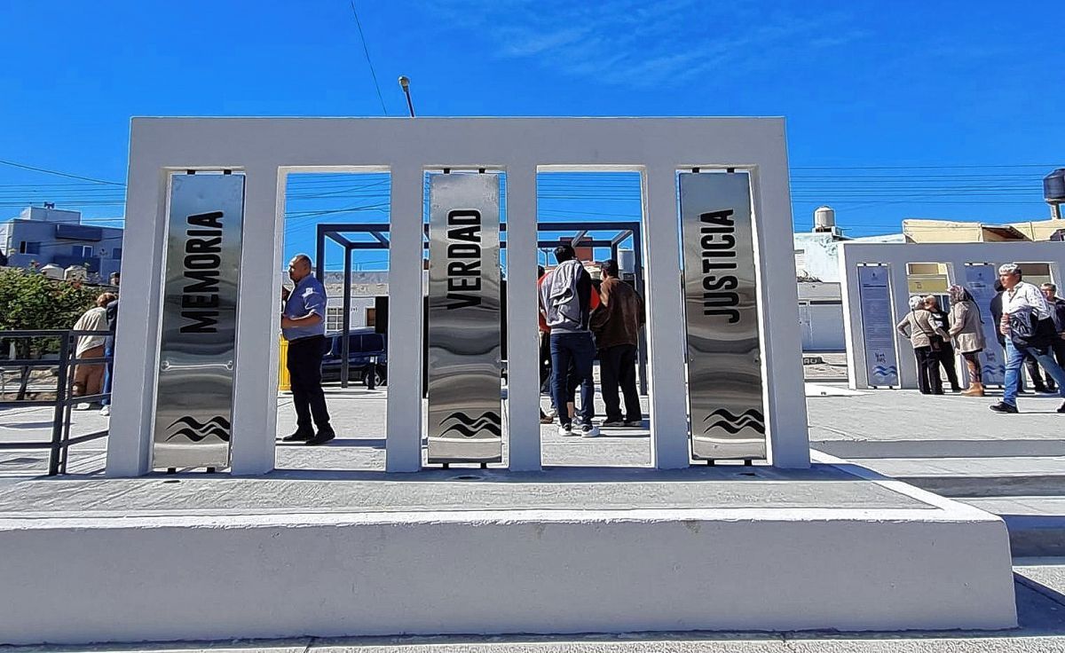 24M: El Municipio de Caleta Olivia  inauguró el Boulevard de la Memoria