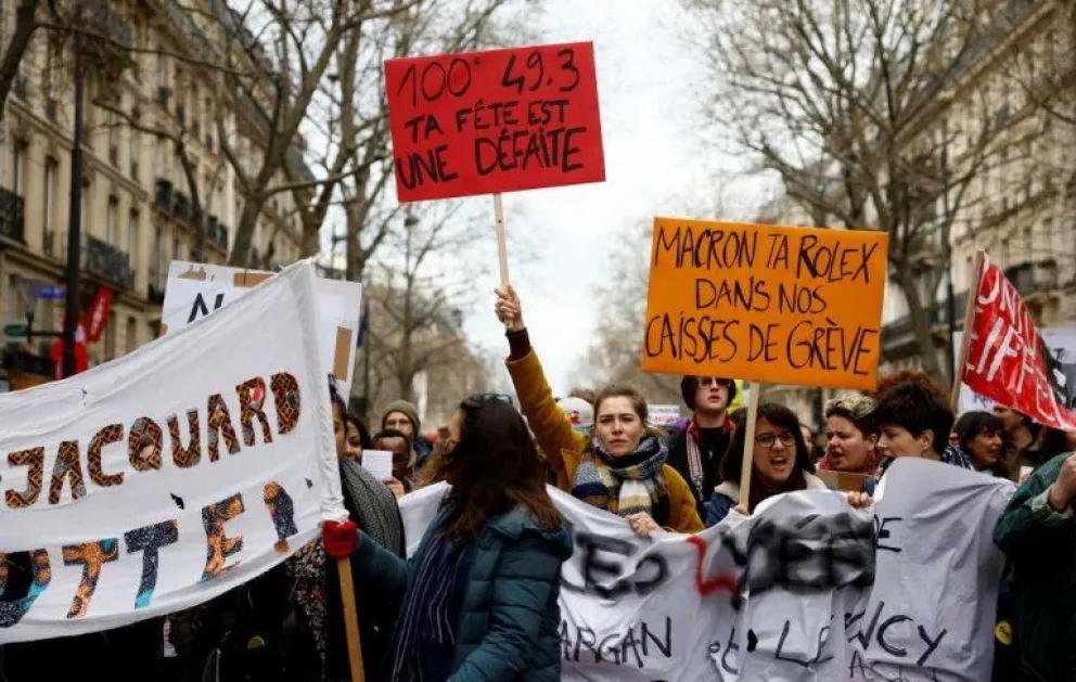 Francia: huelga y tensión con mucha vigilancia policial en las calles