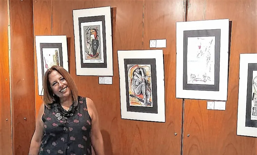 Con artistas de 12 países, se inauguró en Casa del Chubut una muestra internacional de arte colaborativo