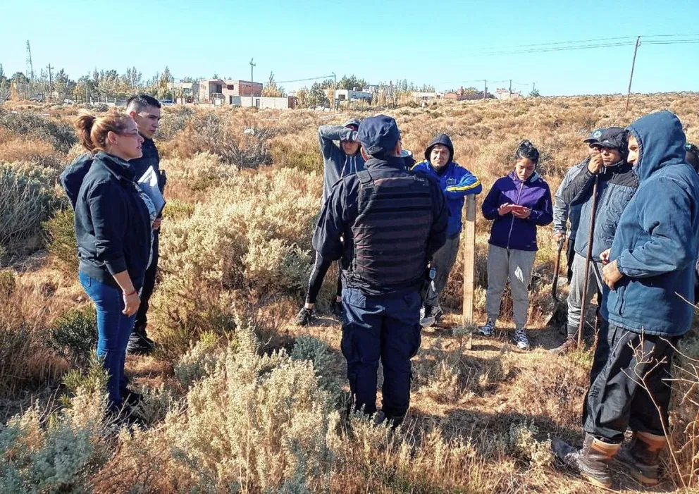 Desactivaron un intento de toma ilegal de tierras en el barrio Malvinas Argentinas