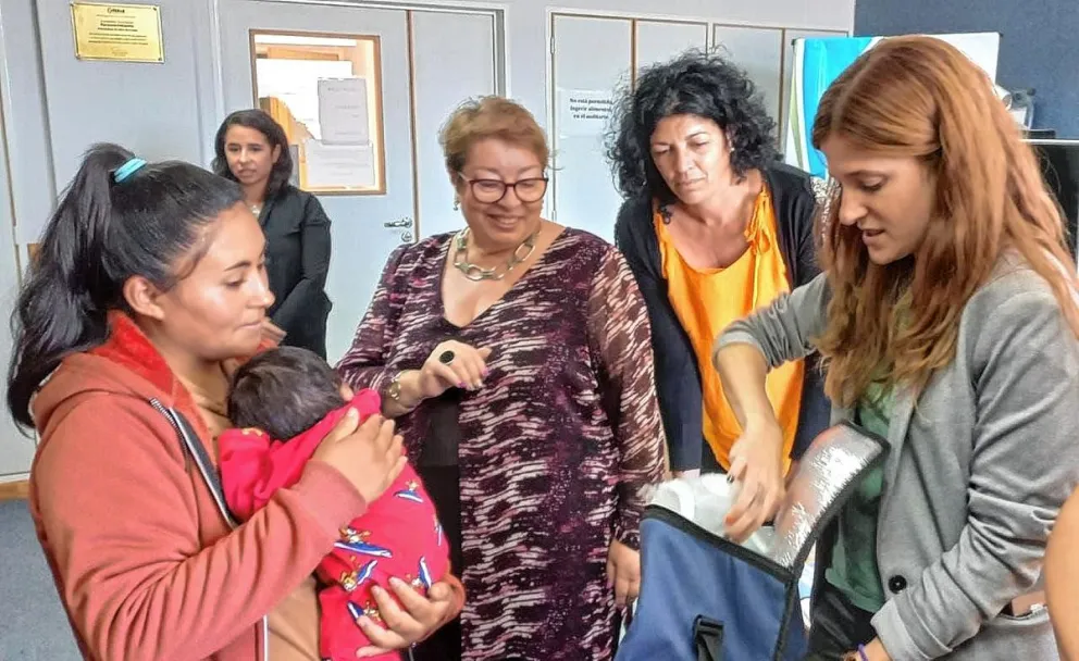 Chubut recibió 120 kits para promover la lactancia exclusiva en niños y niñas de hasta 6 meses de vida