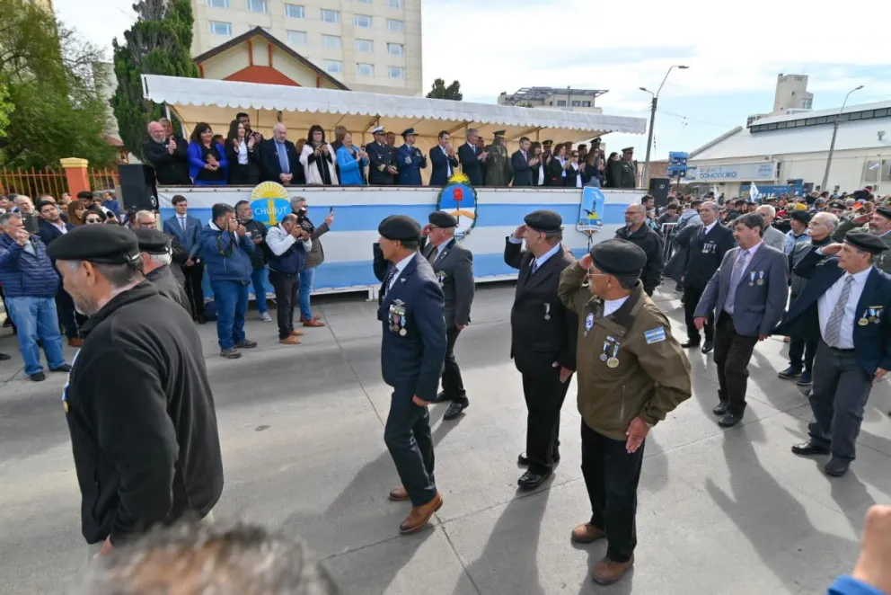 Arcioni: “Hubo un profundo amor a la patria y no podemos olvidarnos de eso”