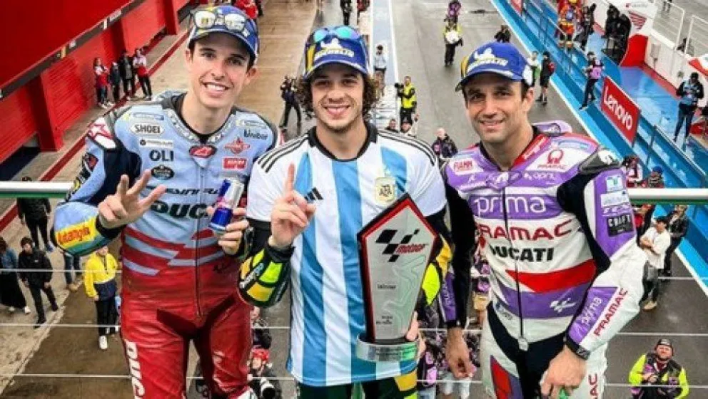 MotoGP en Termas: en una carrera apasionante, Marco Bezzecchi se quedó con su primera victoria