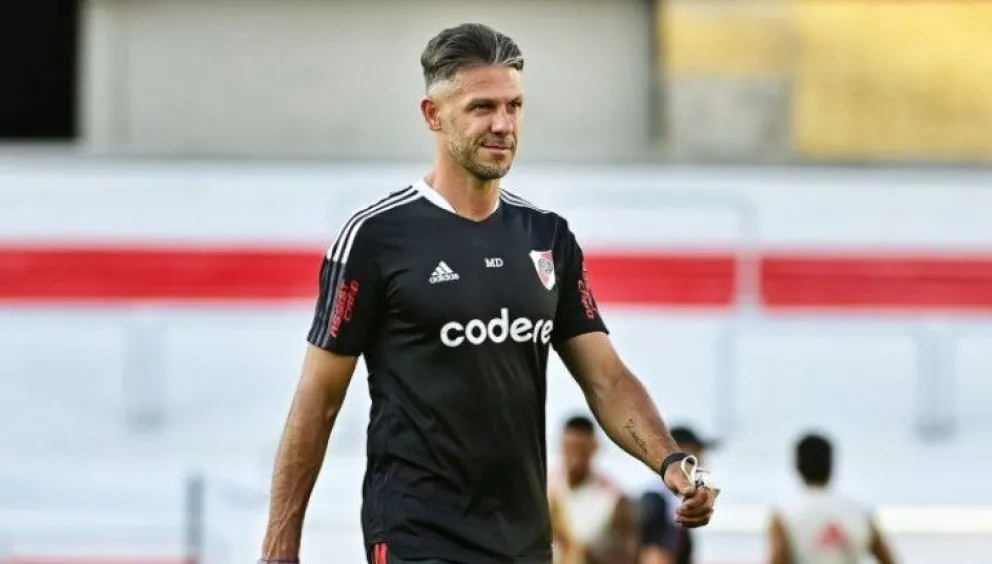 Demichelis prepara el equipo para el debut de River en la Copa Libertadores con una sola duda