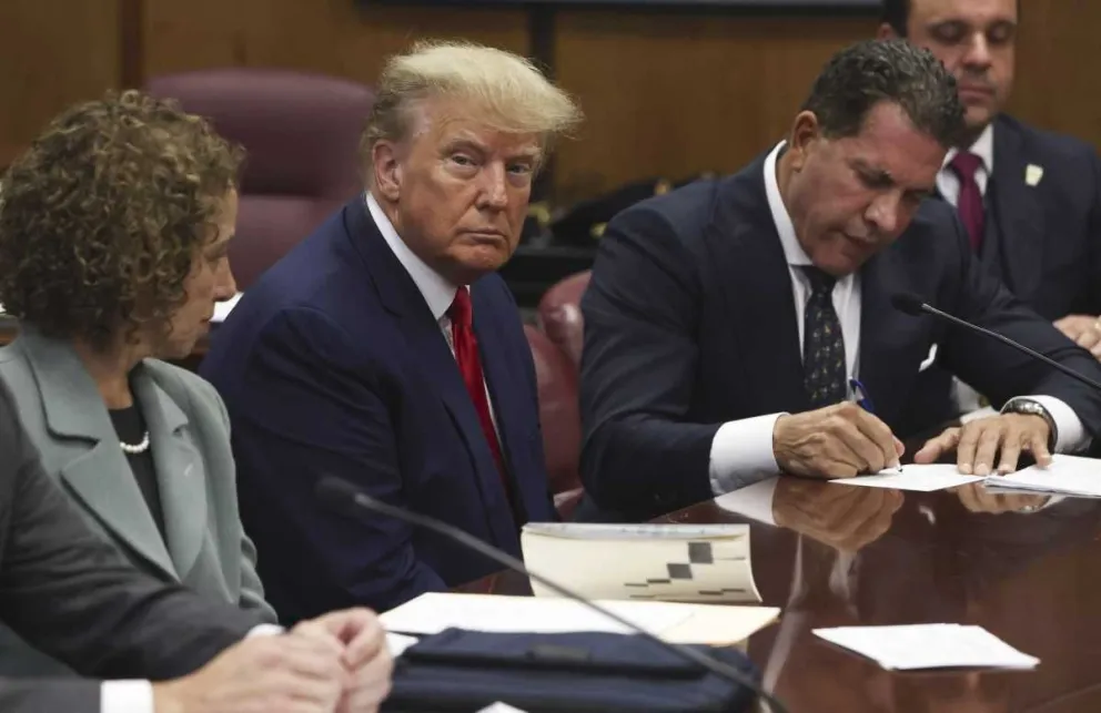 Donald Trump se declara no culpable de 34 cargos penales