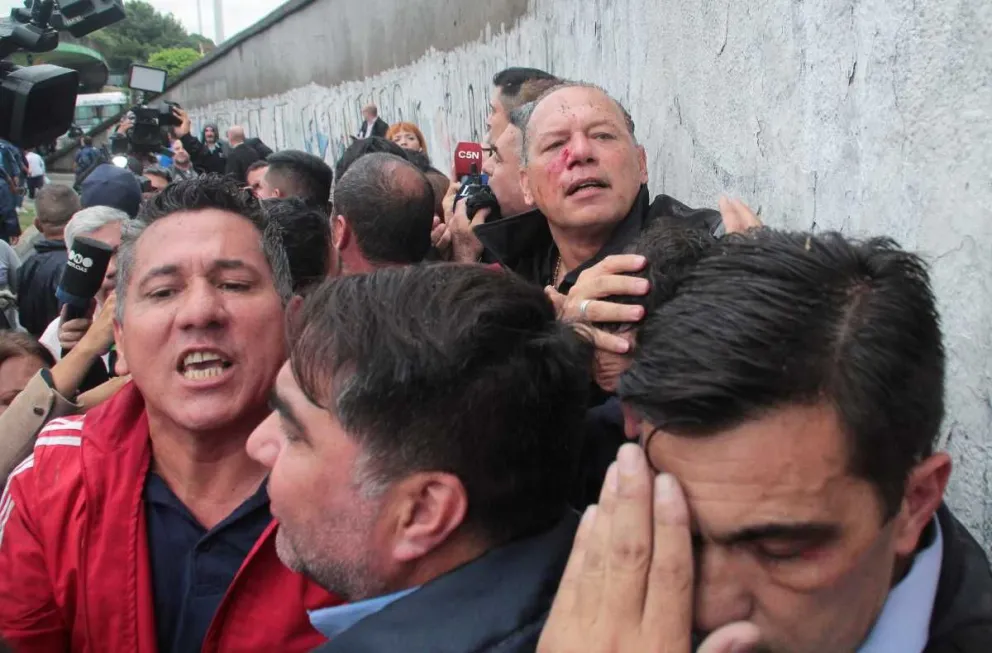 Berni decidió seguir adelante con la denuncia contra los colectiveros que lo agredieron