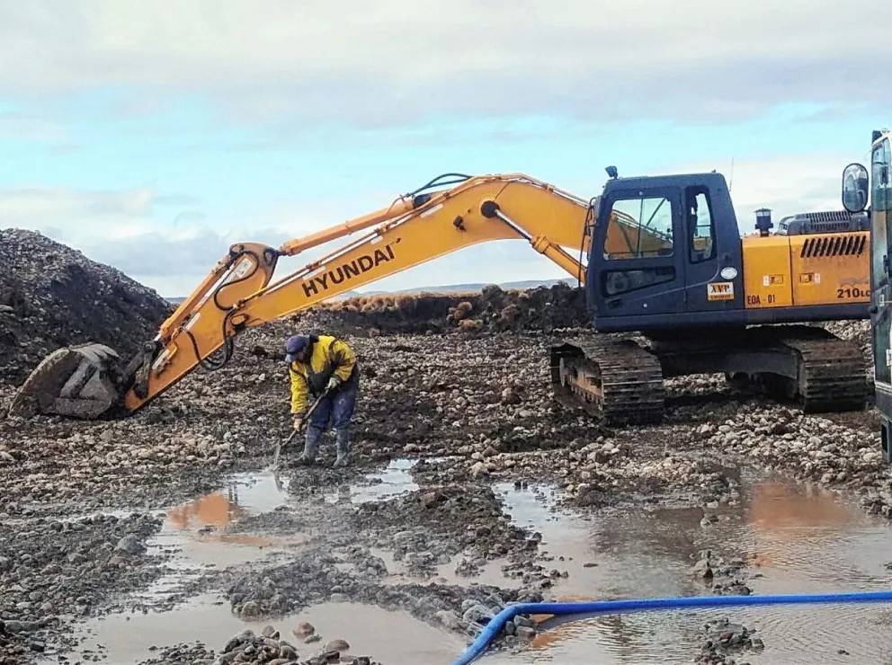 Chubut construye un puente que  potenciará el paso fronterizo “Pampa Alta”