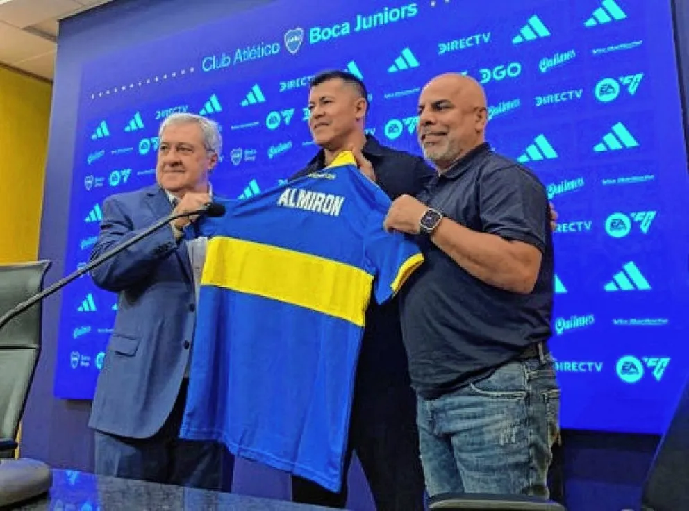 Jorge Almirón fue presentado como nuevo director técnico de Boca