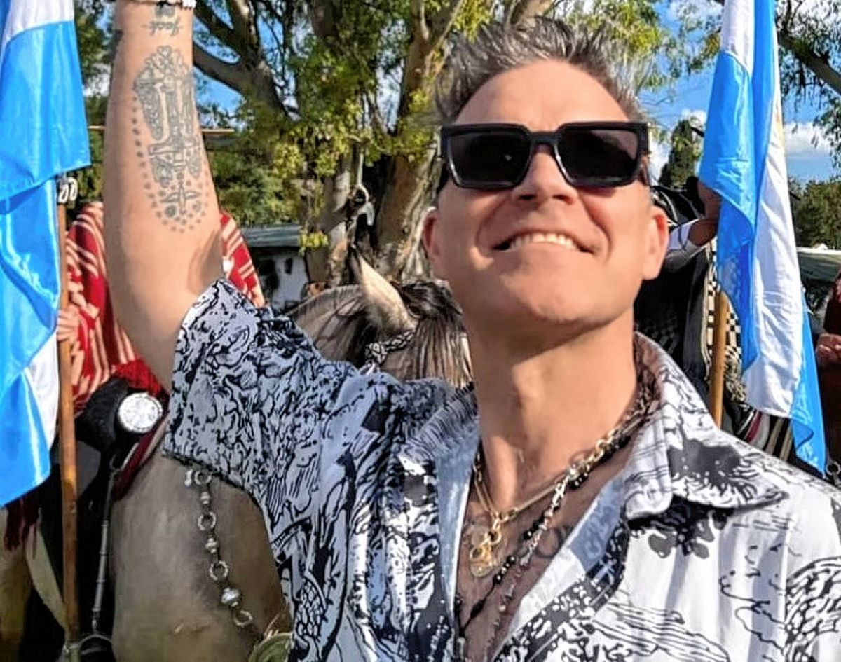 Robbie Williams, de incógnito en la Argentina