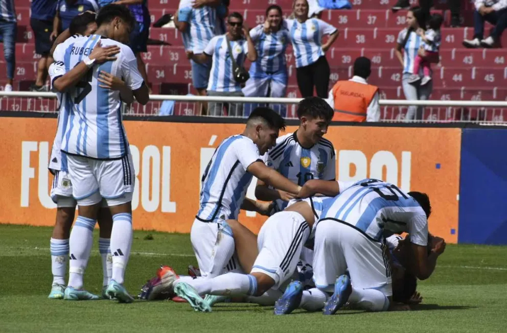 Sudamericano Sub-17: Argentina venció a Chile en el inicio del Hexagonal Final