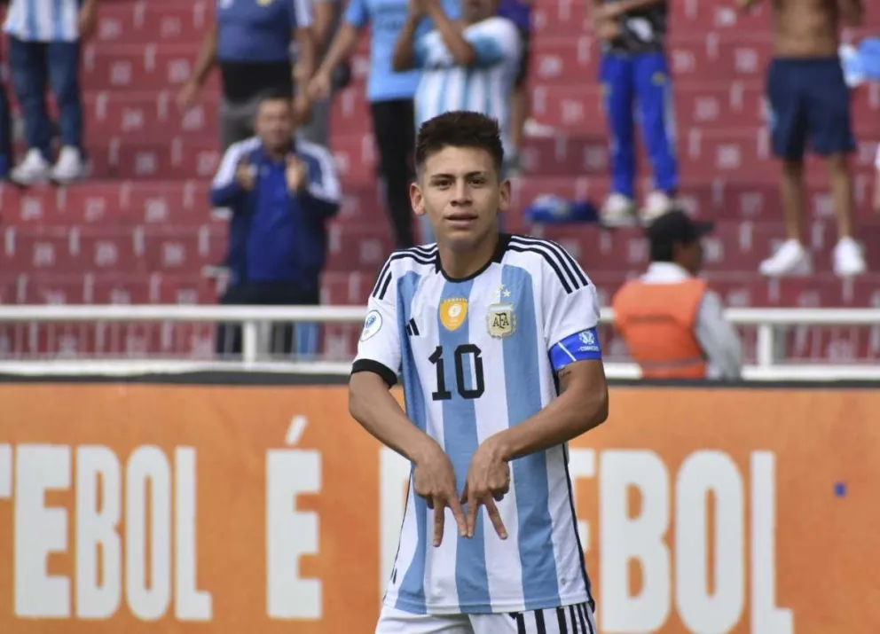 La Selección sub 17 venció a Venezuela y está cerca de clasificar al Mundial