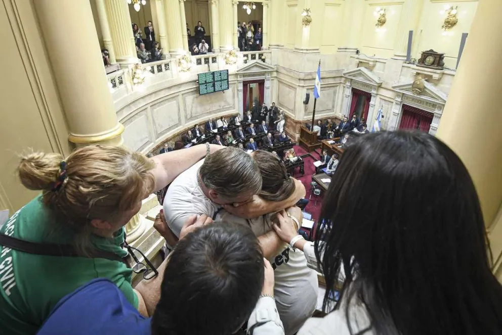 El Senado aprobó la "Ley Lucio"