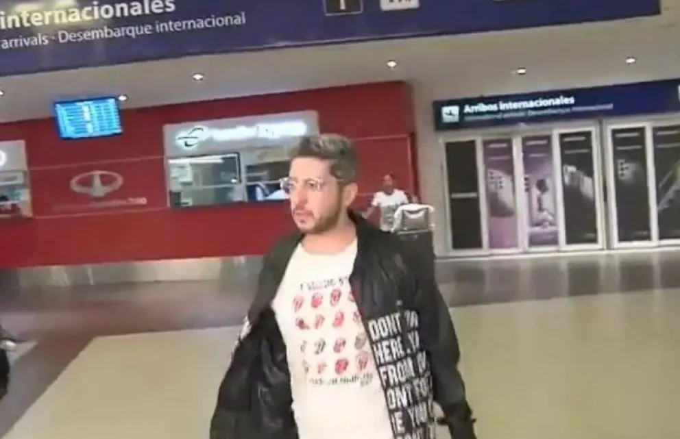 Jey Mammón volvió a la Argentina: "No me escapé"