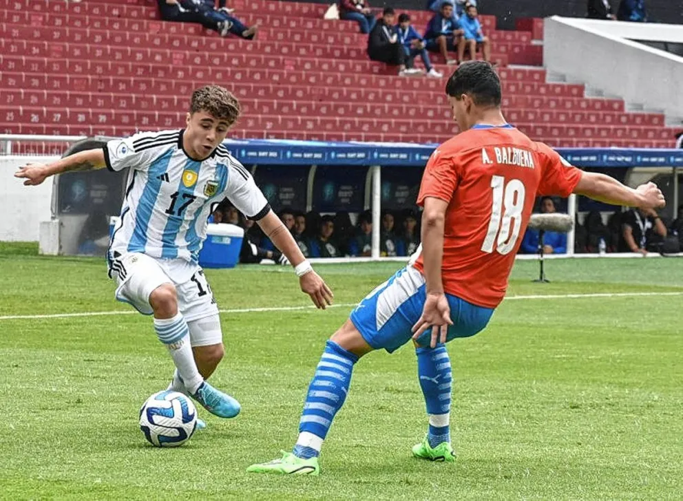 La Selección argentina Sub 17 empató con Paraguay y la próxima fecha puede definir su clasificación