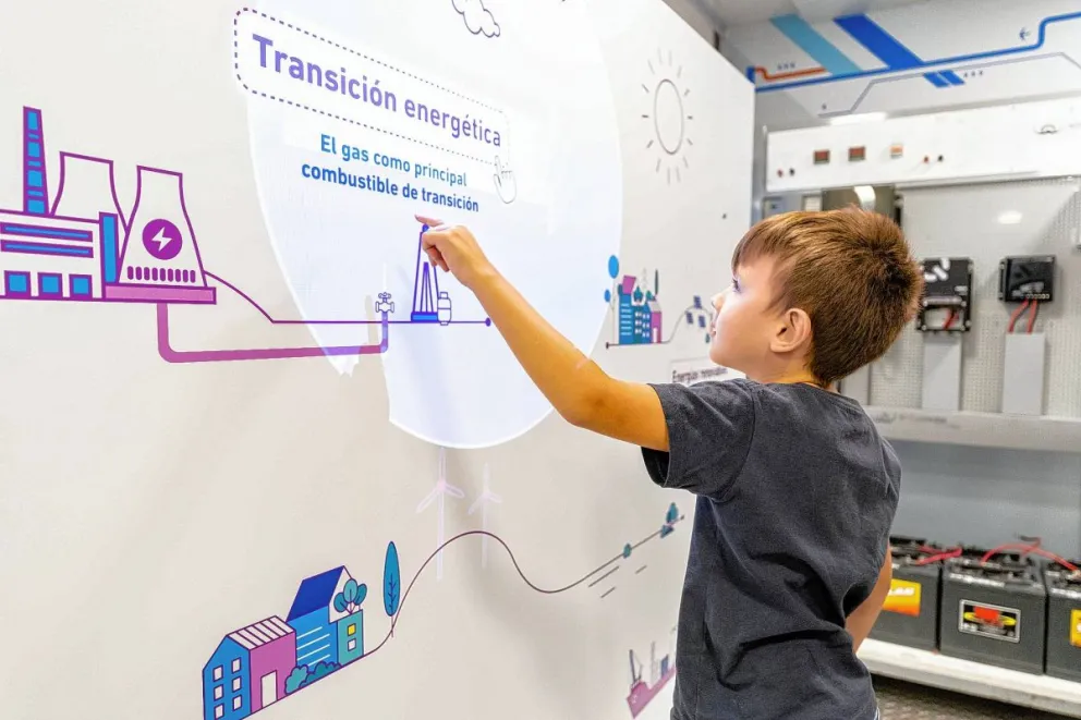 El aula móvil de energías renovables de Fundación YPF visitará Comodoro Rivadavia
