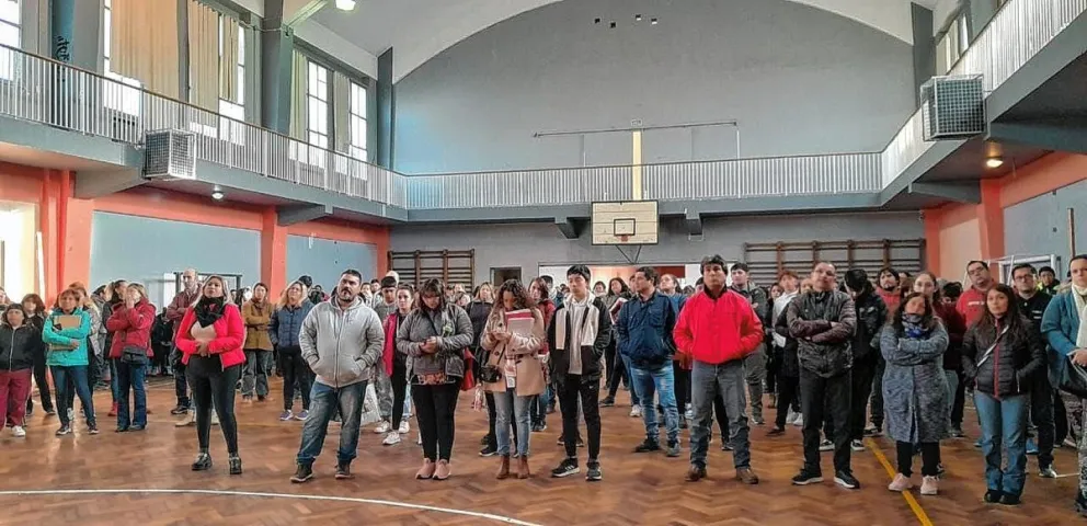 Comenzaron con las obras en el Colegio Perito Moreno