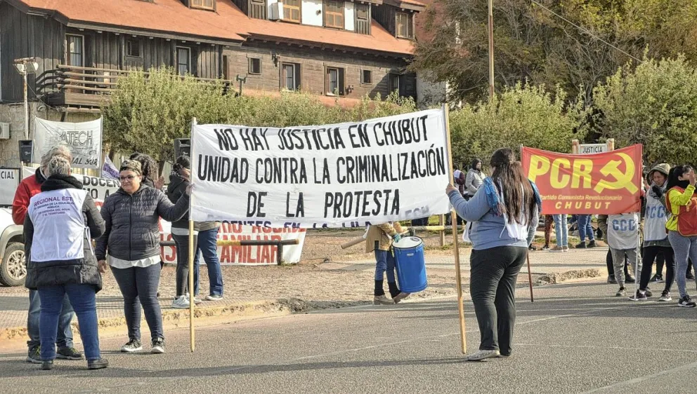 Hoy habrá paro de ATECh: concentrarán a las 10 en el Juzgado Federal de Comodoro