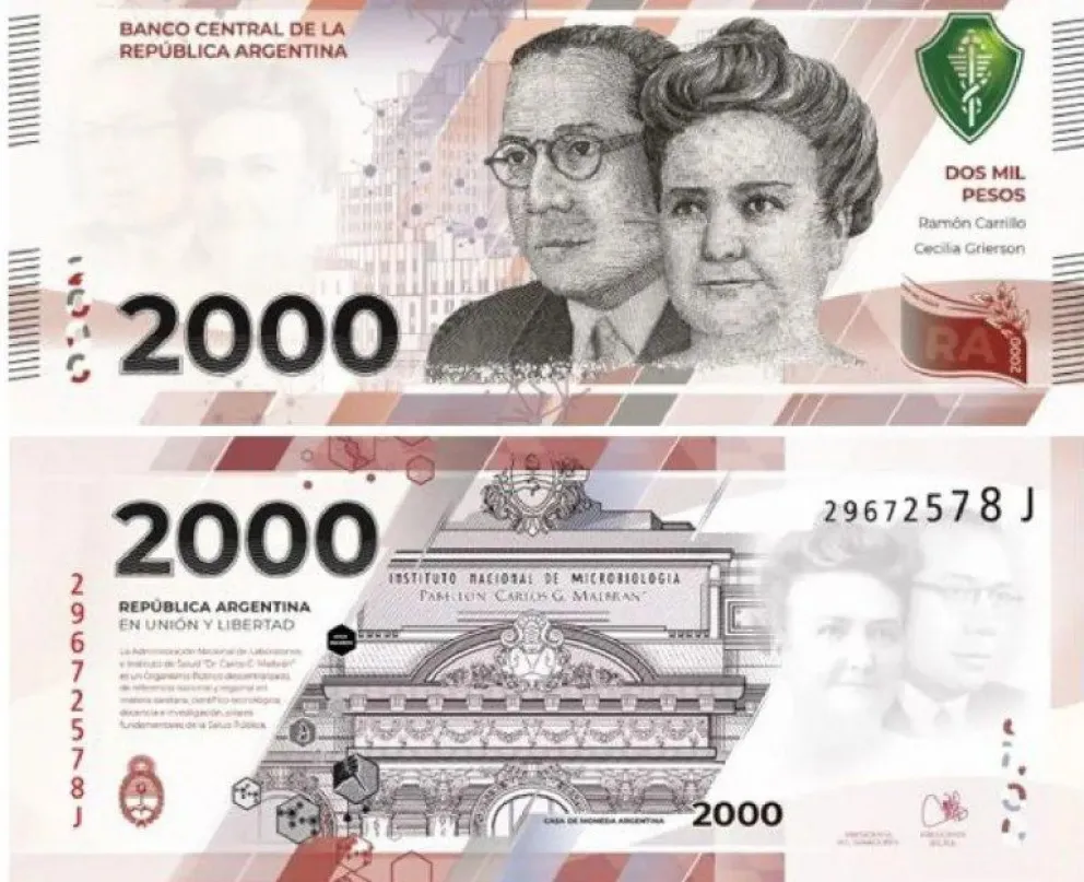 Cuándo comenzarán a circular los billetes de $2.000