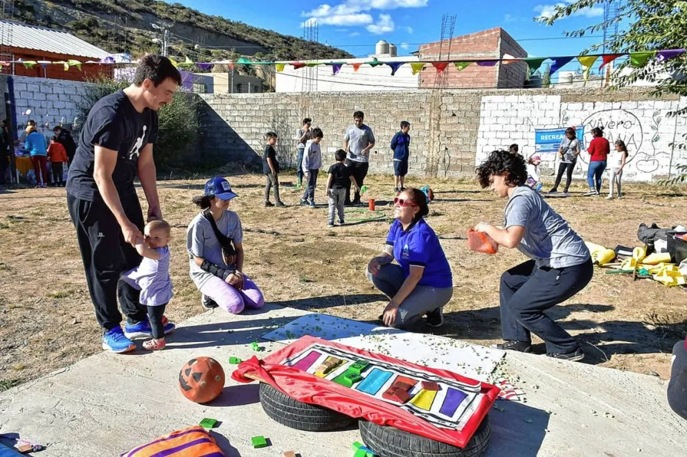 Girajuegos visita el barrio Juan XXIII