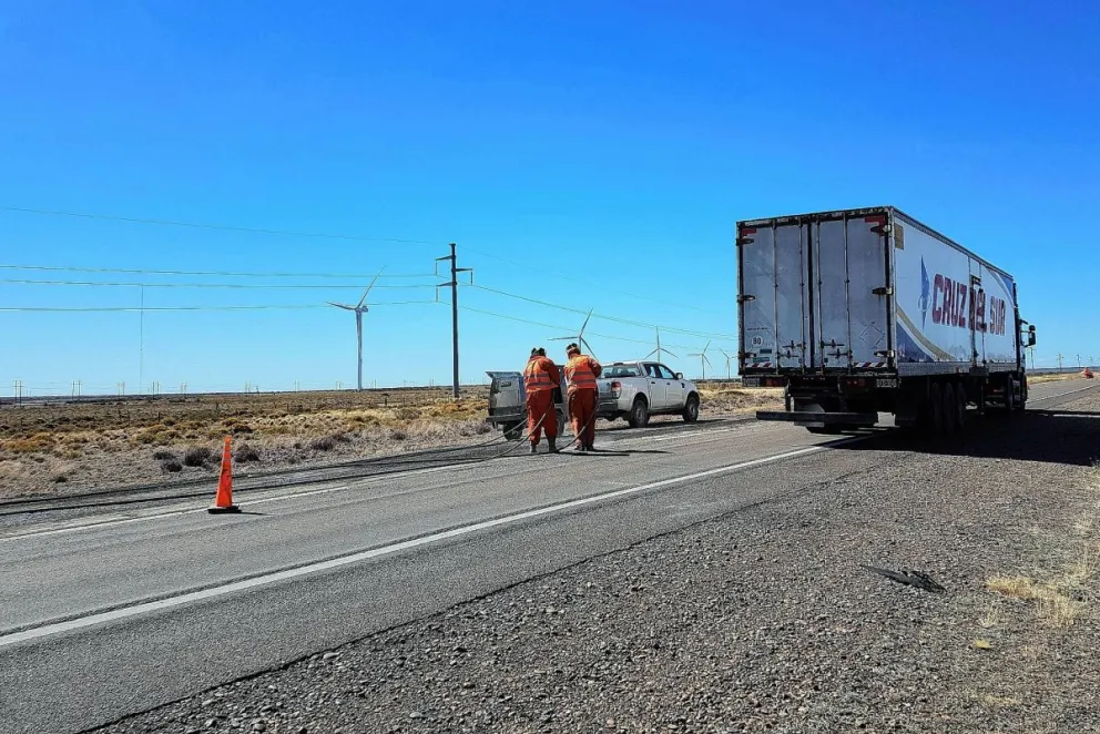 Vialidad Nacional abrió la licitación de tres obras de repavimentación en la RN3, entre Trelew y Comodoro Rivadavia