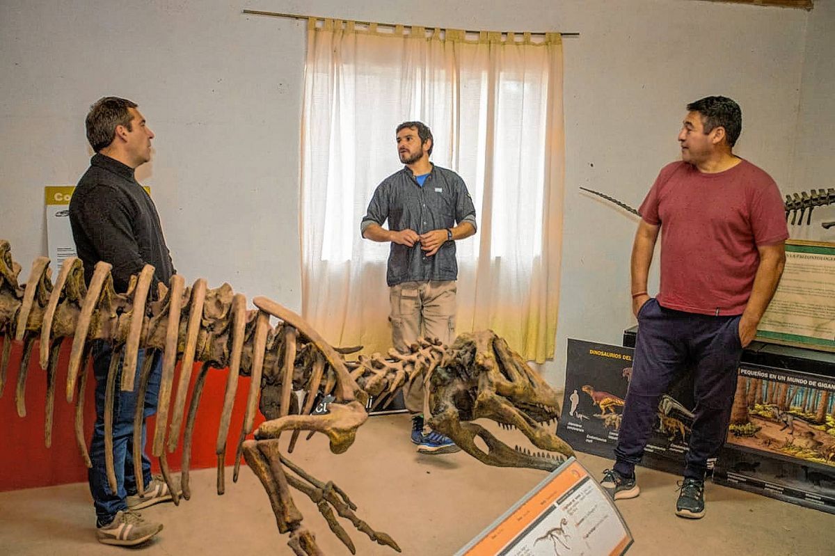 Luque busca potenciar el turismo paleontológico en la zona de la meseta