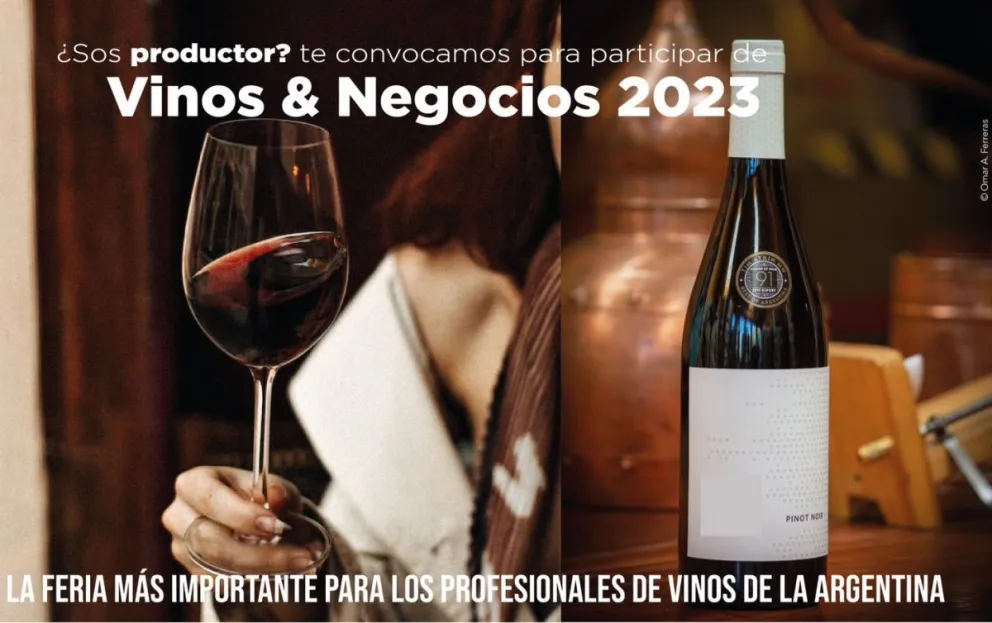 Provincia convoca a productores vitivinícolas a la 6° edición de la Feria Vinos y Negocios