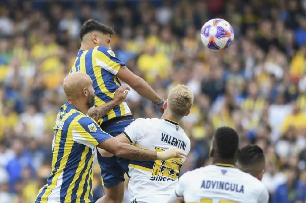 Boca lo empató en el último minuto y se llevó un punto de su visita a Rosario Central