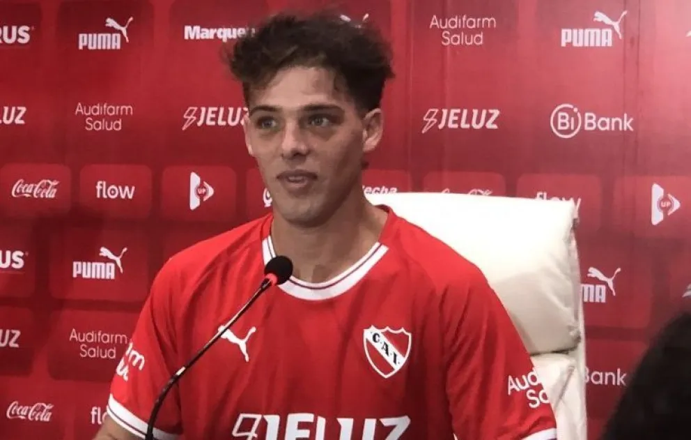 Santiago Maratea lanzó la campaña para ayudar a Independiente: "Es una colecta muy desafiante para mi"