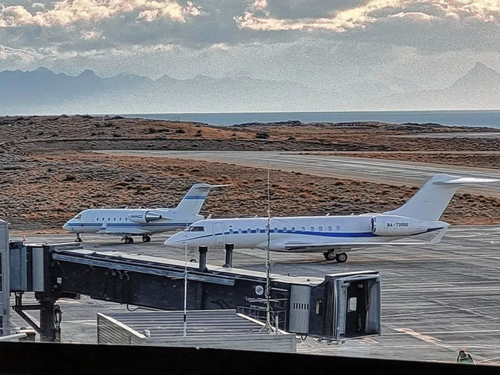 Misterio en torno a la presencia de un avión ruso en El Calafate