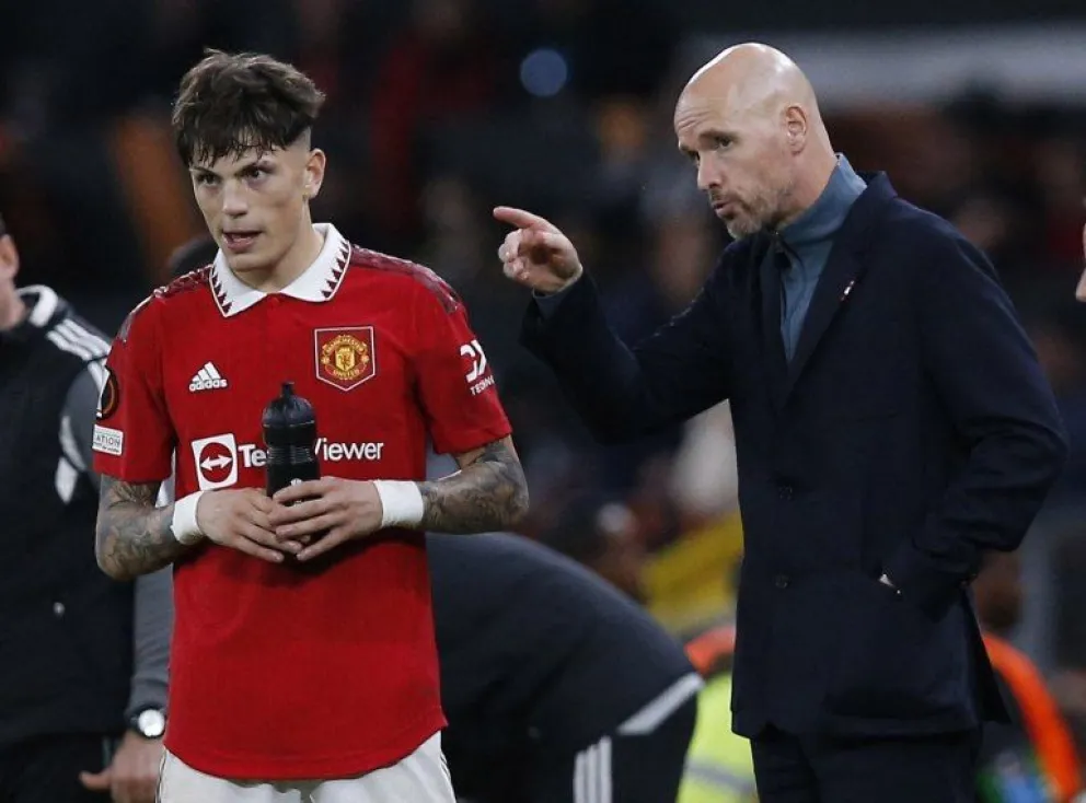 Alejandro Garnacho se quedaría afuera del Mundial Sub 20 por decisión de Manchester United