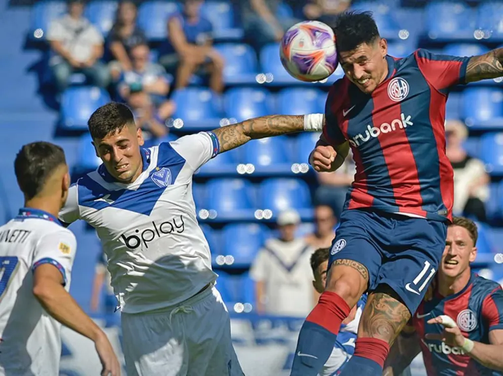 San Lorenzo empató con Vélez y no pudo acercarse a la punta del torneo
