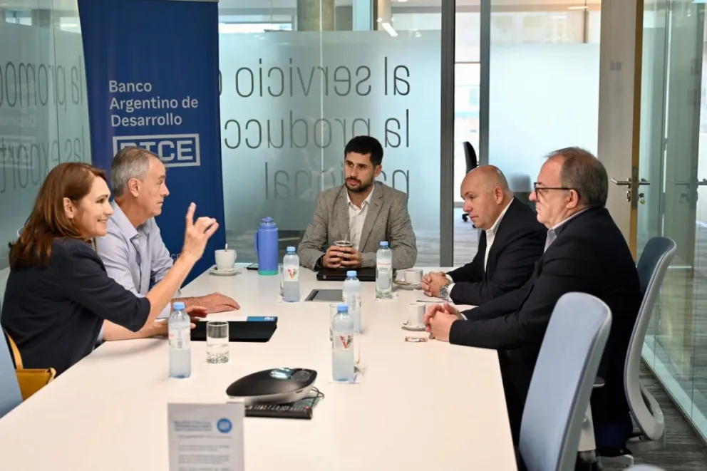 Provincia trabaja junto al Banco Argentino de Desarrollo para financiar proyectos