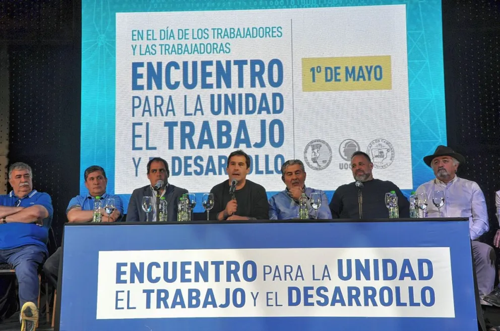 Referentes gremiales y políticos se unieron en un “Encuentro por la Unidad, el Trabajo y el Desarrollo”